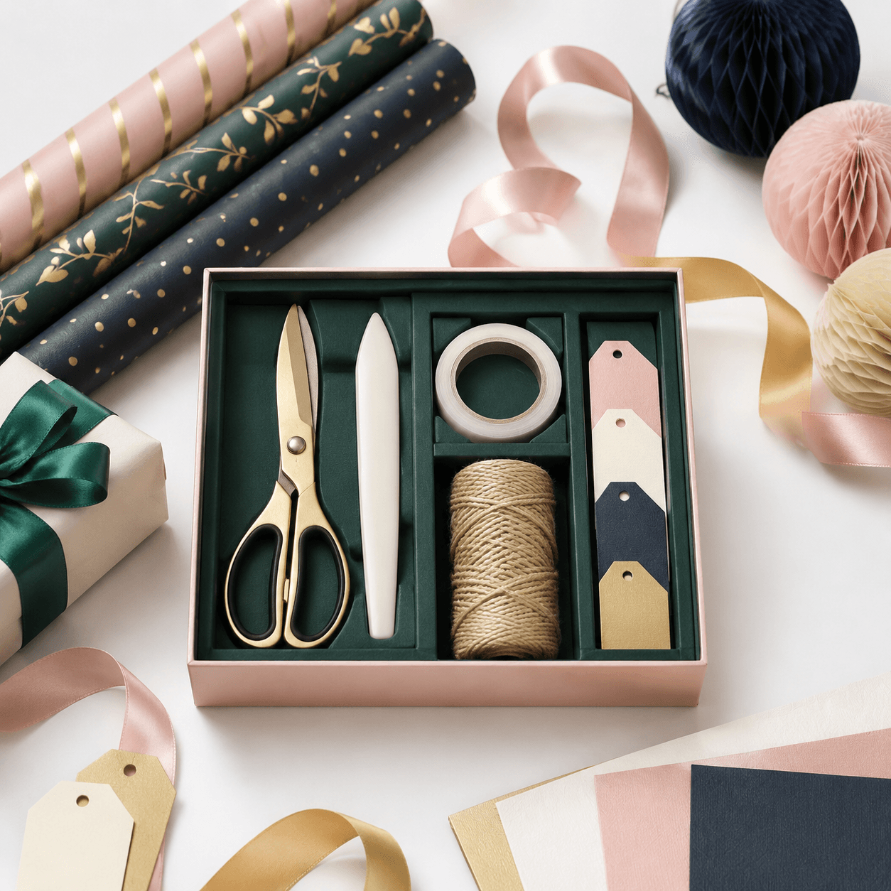 Wrapping Tool Kit — The small tools that make wrapping faster and sharper.
