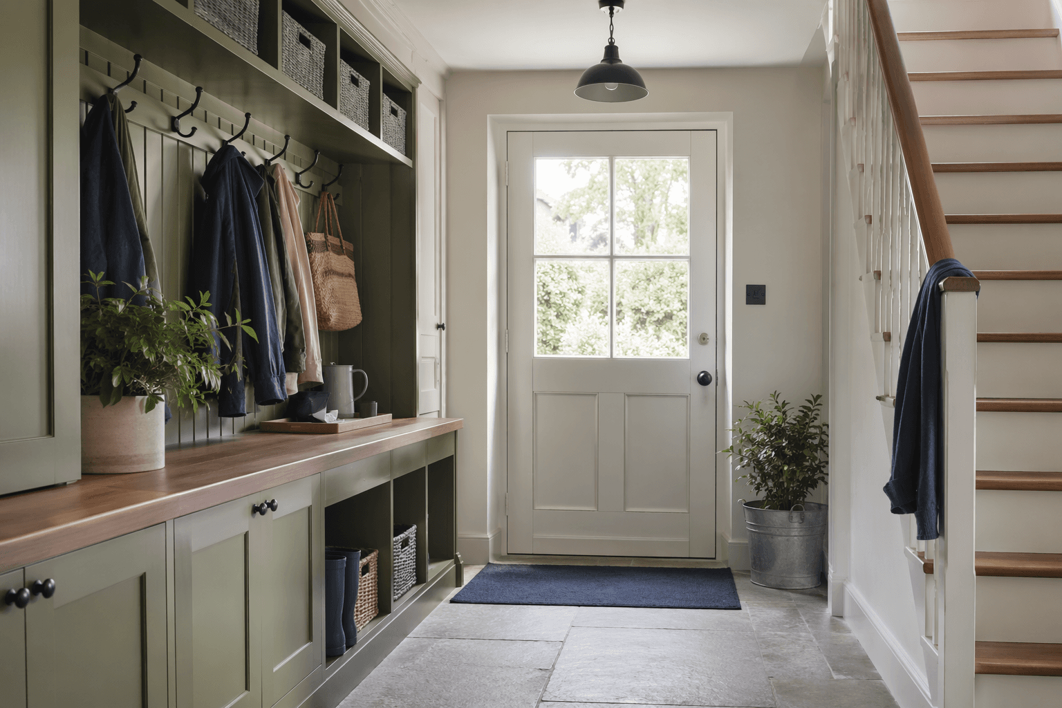 Organized home entrance
